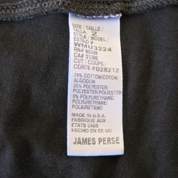 James Perse Estilo Long Sleeve T-Shirt - Picture 6 of 9